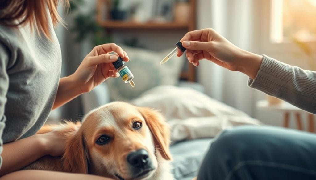Administering CBD to animals