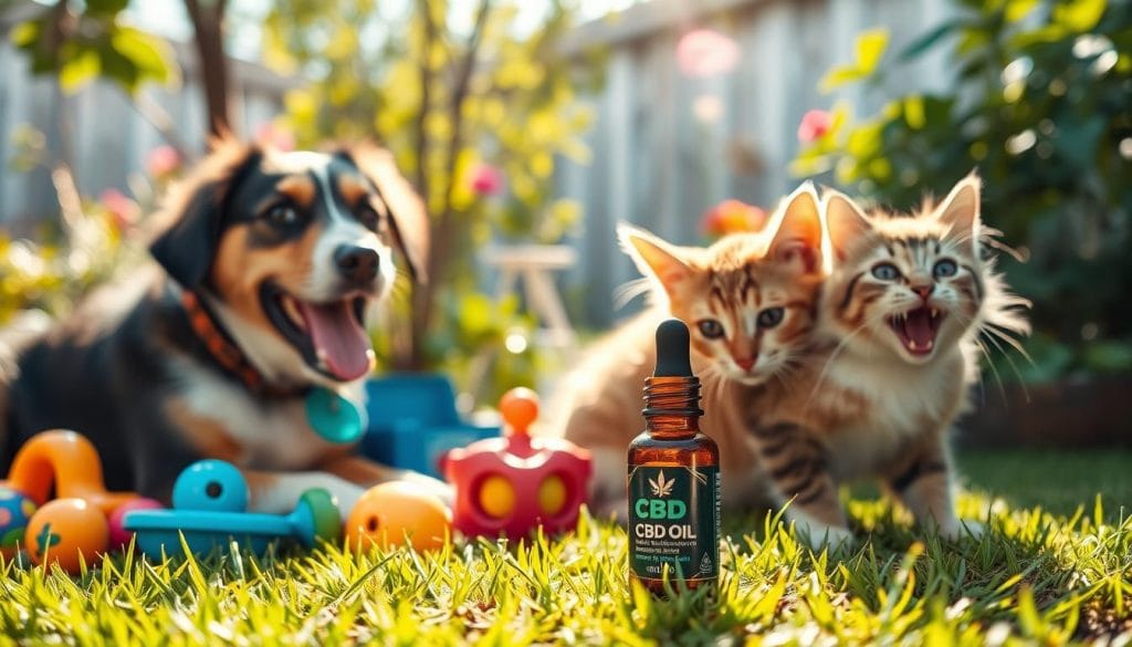 CBD and pet playtime