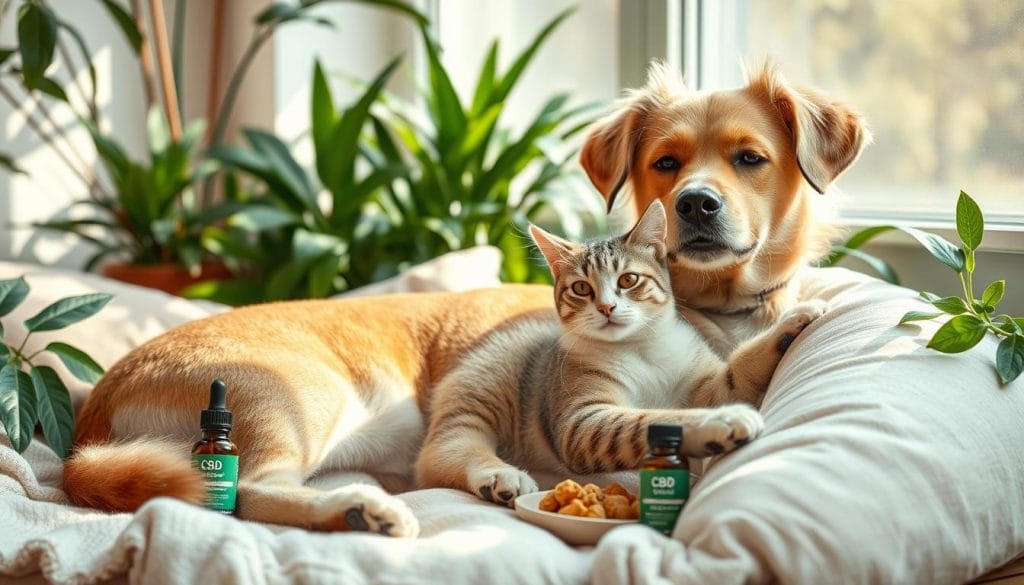 CBD benefits for older pets