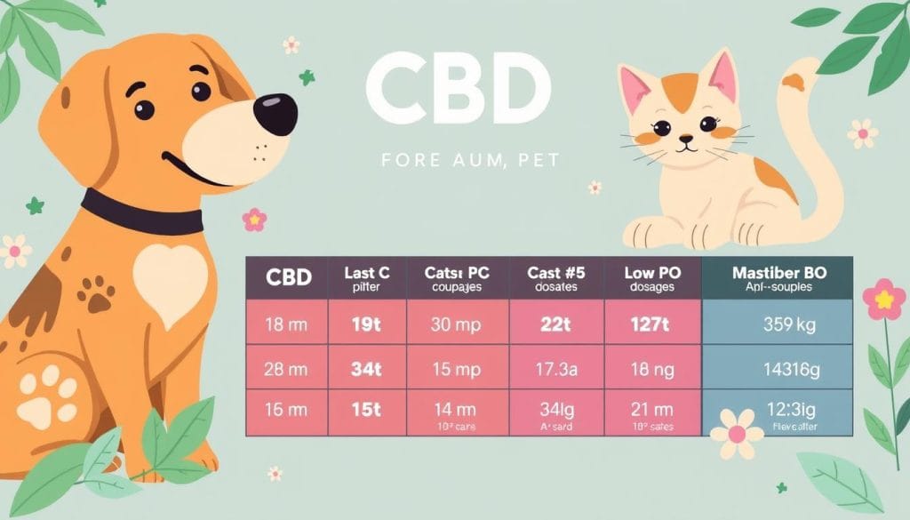 CBD dosage for pets