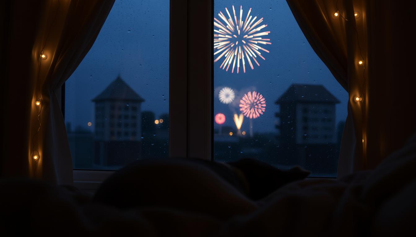 Keeping Your Pet Calm During Fireworks and Storms