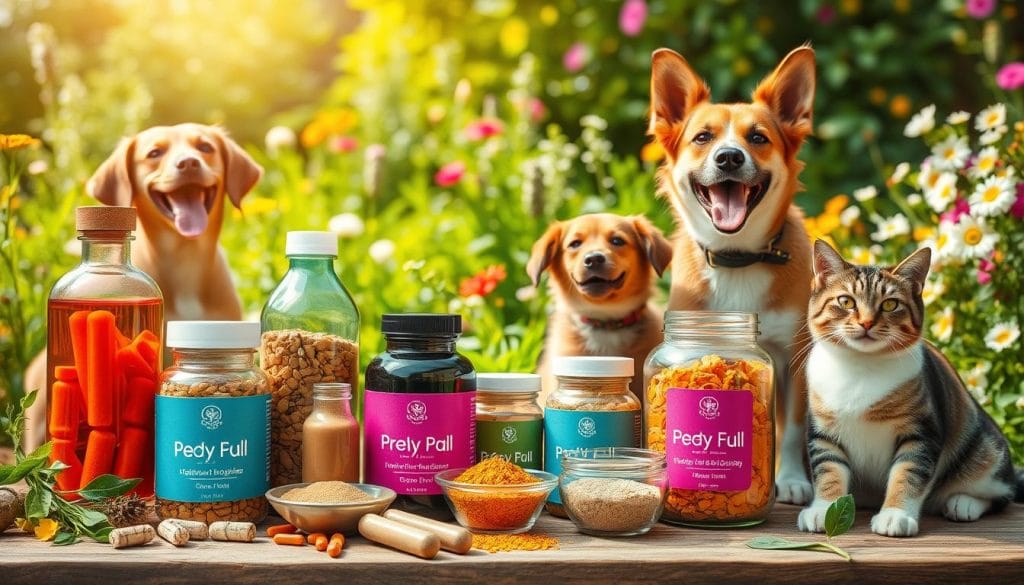 Natural supplements for pets