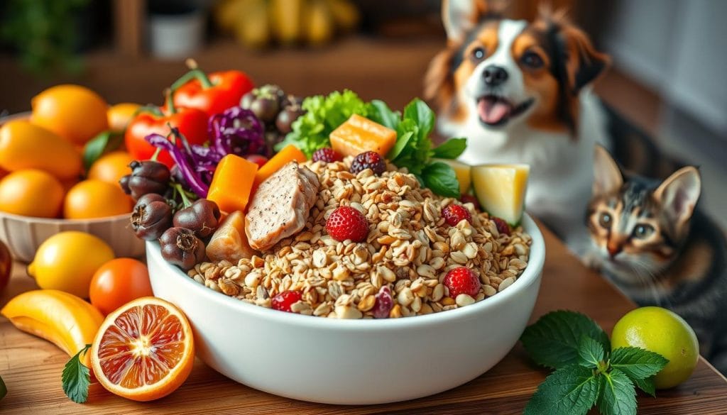 Balanced pet diet