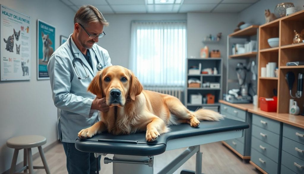 Veterinary care for senior pets