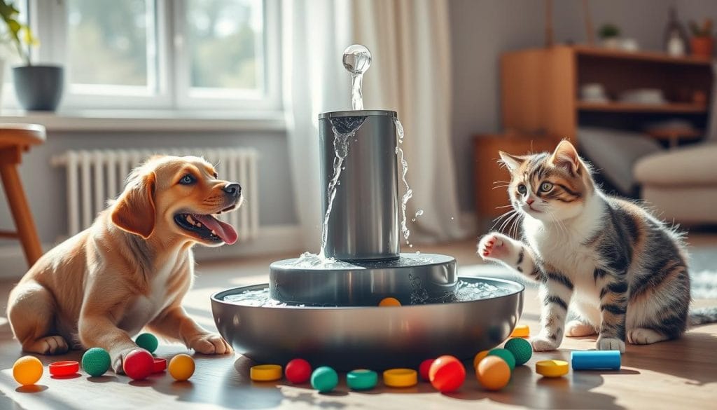 encouraging drinking in pets